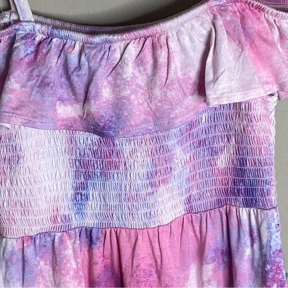 The Children’s Place Girl Dress Multicolor Open Shoulder Size 5/6 Years - Picture 8 of 16